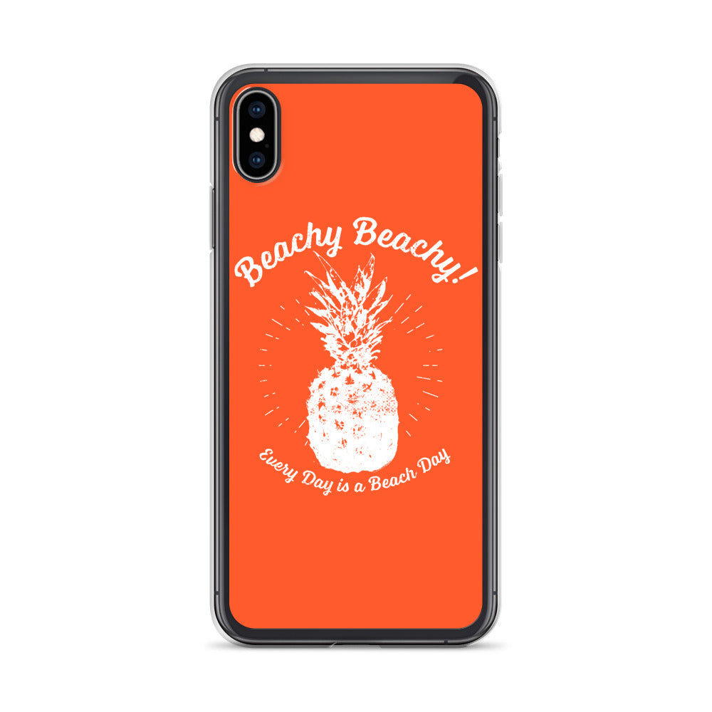 Beachy Beachy Vintage Pineapple iPhone Case