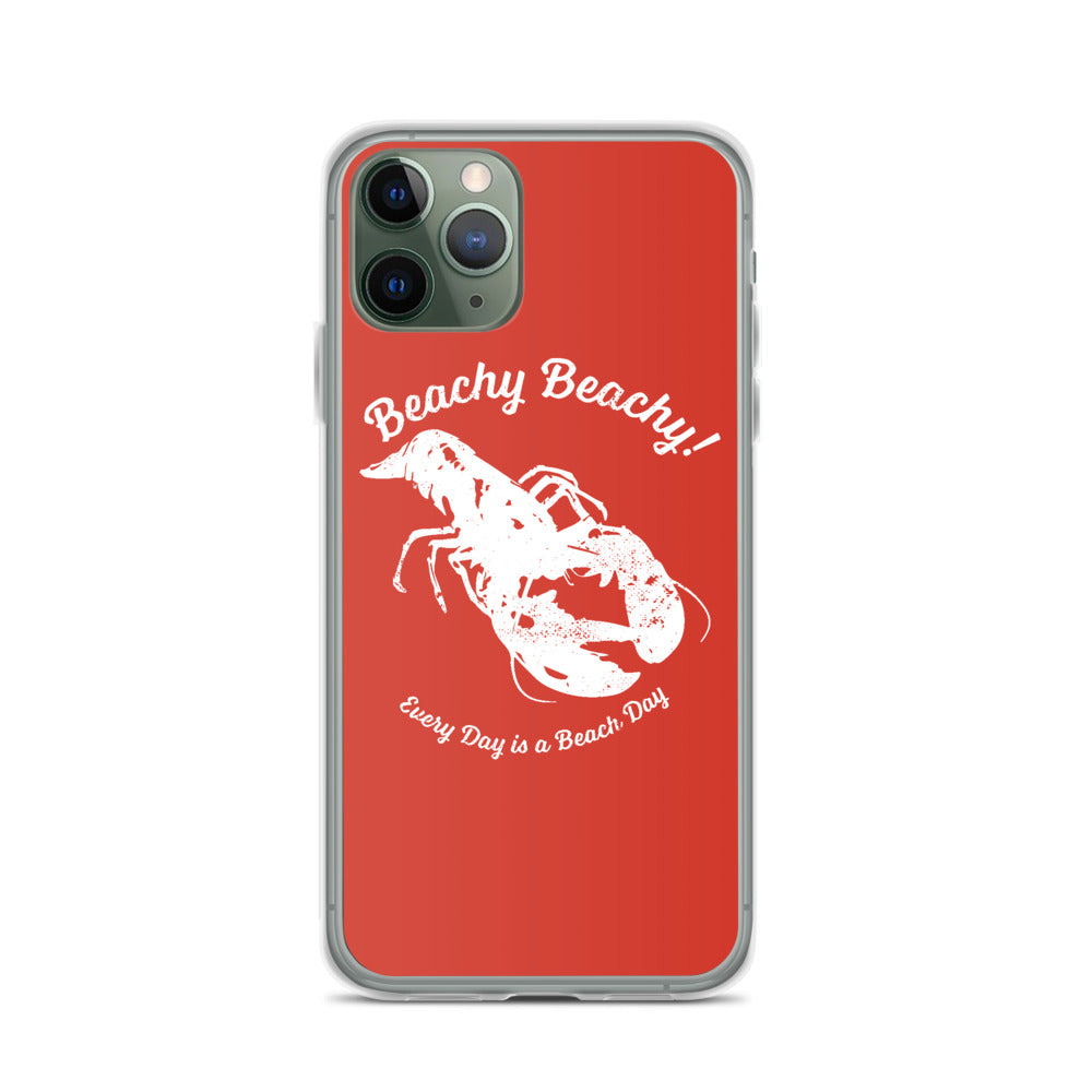Beachy Beachy Vintage Lobster iPhone Case