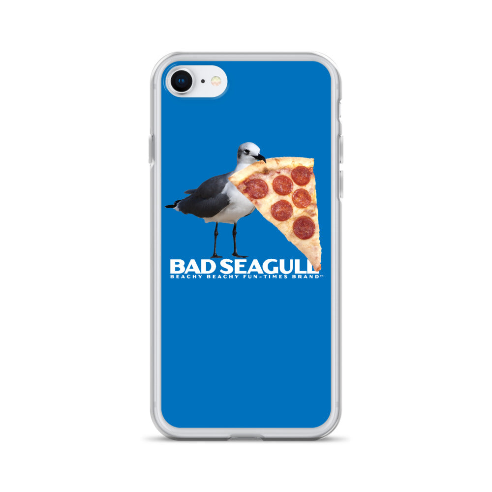 Bad Seagull Jumbo Pizza Logo iPhone Case