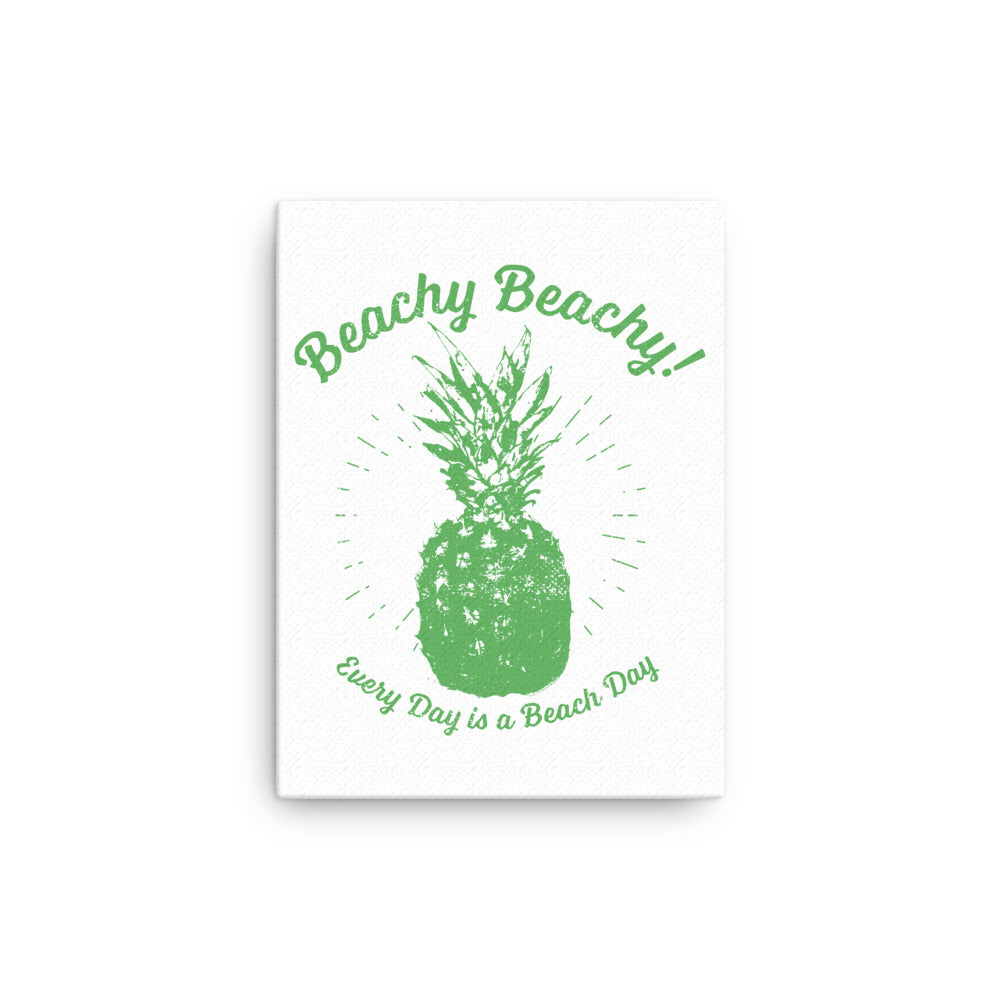 Beachy Beachy Vintage Pineapple Canvas Wall Art
