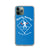 Beachy Beachy Vintage Lobsterman Crossing iPhone Case