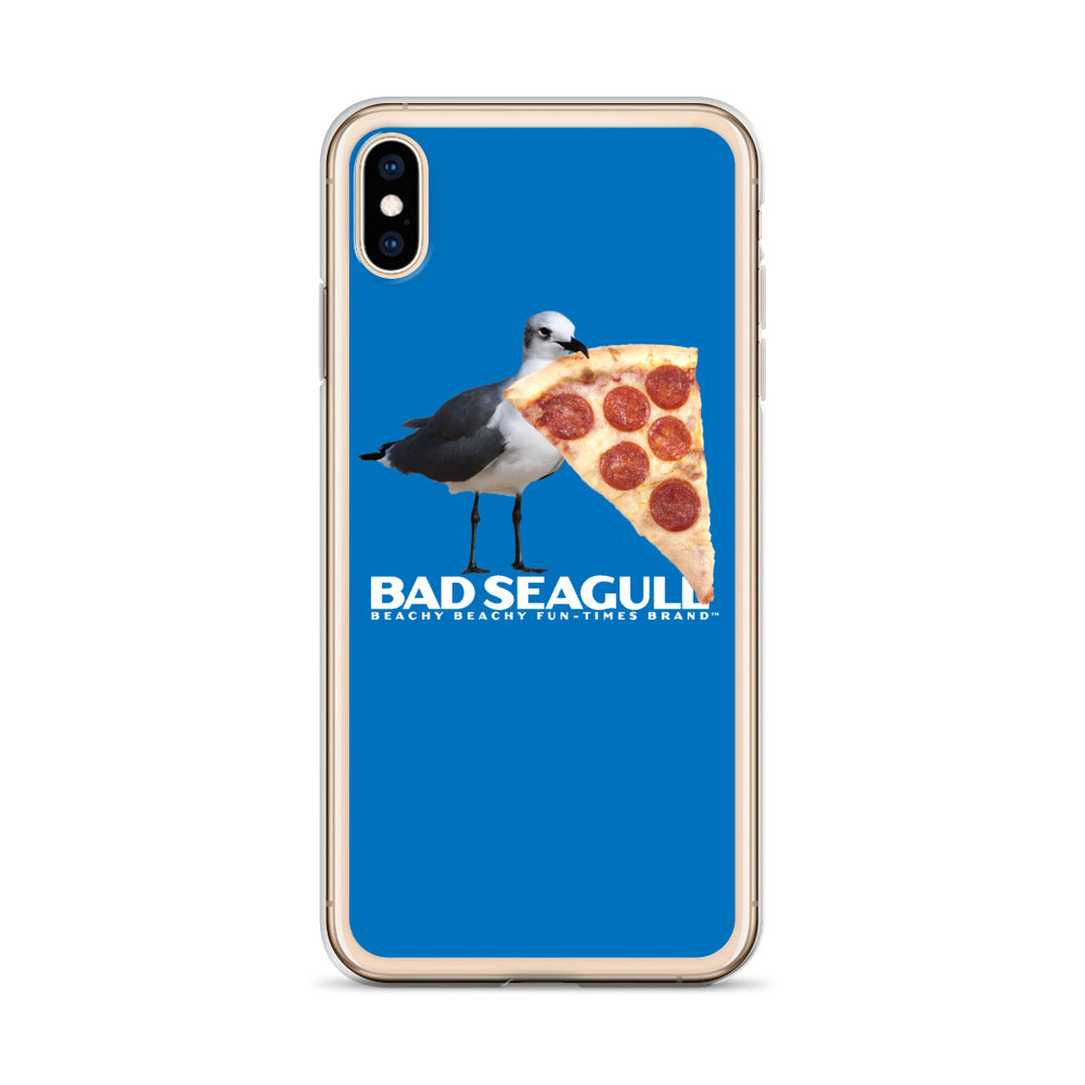 Bad Seagull Jumbo Pizza Logo iPhone Case