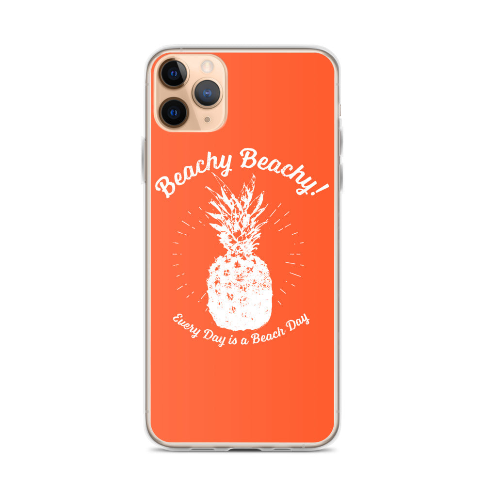 Beachy Beachy Vintage Pineapple iPhone Case