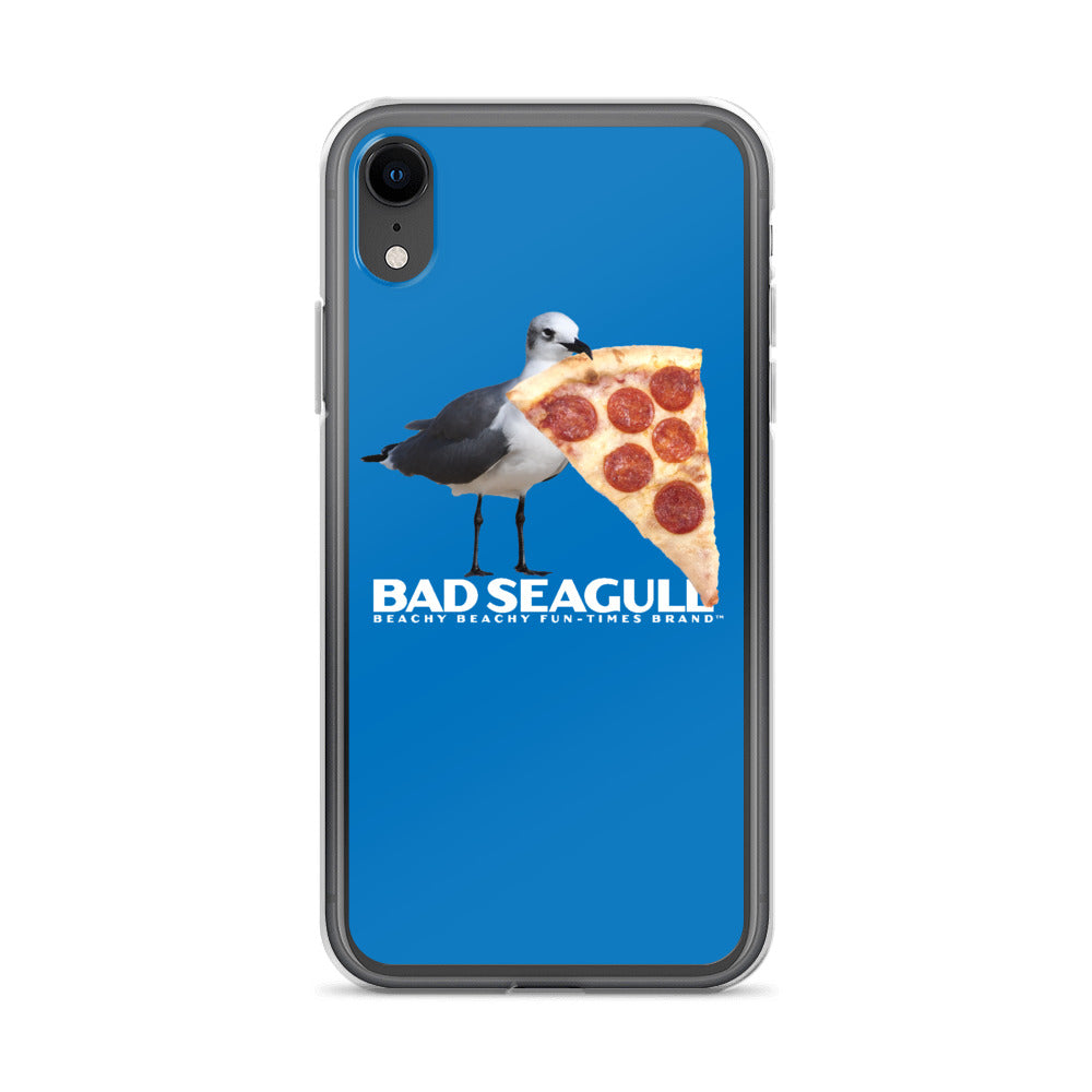 Bad Seagull Jumbo Pizza Logo iPhone Case