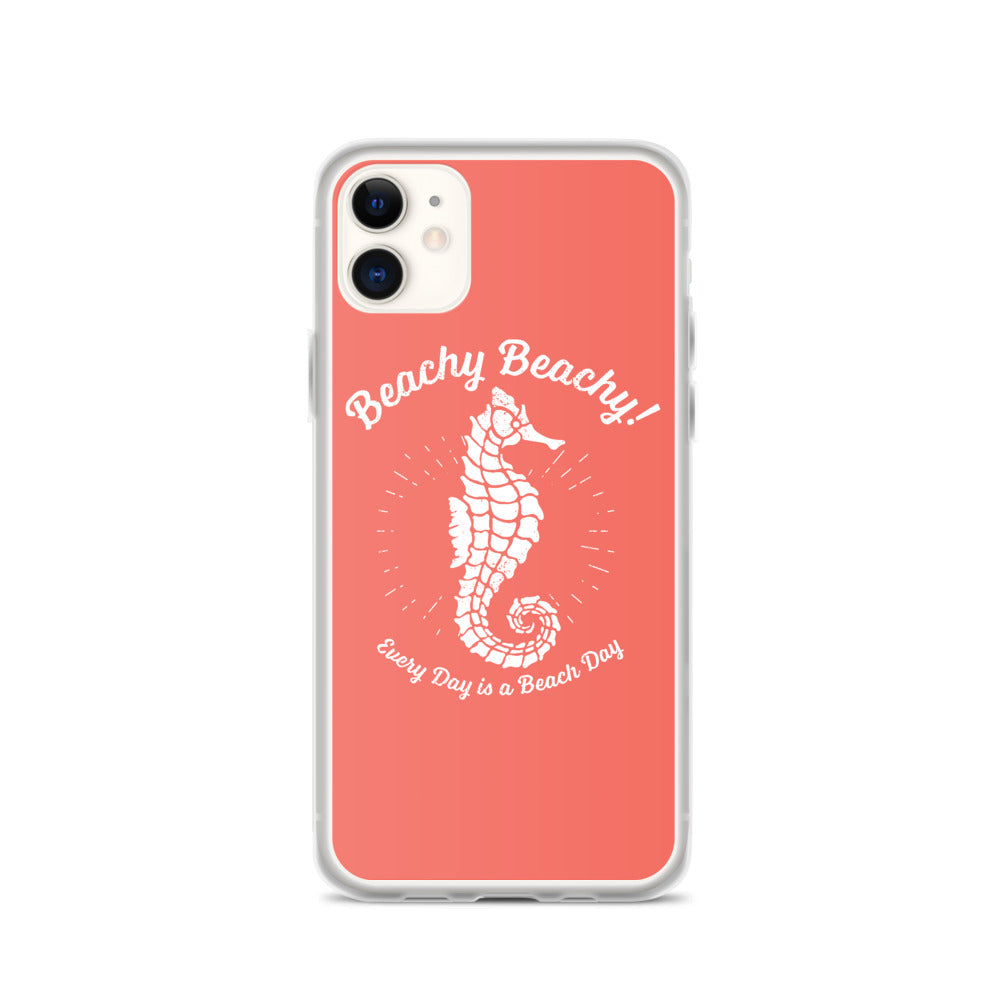 Beachy Beachy Vintage Seahorse iPhone Case