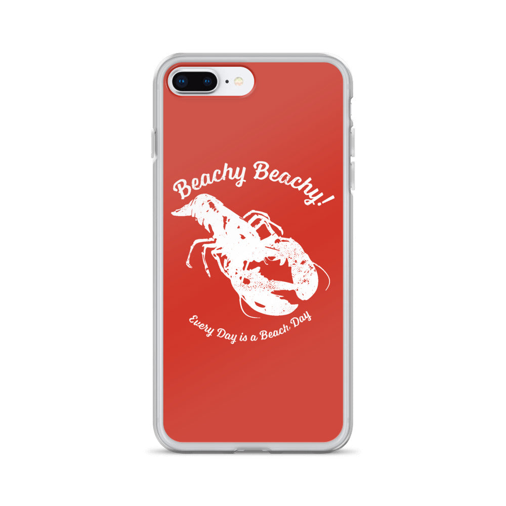 Beachy Beachy Vintage Lobster iPhone Case