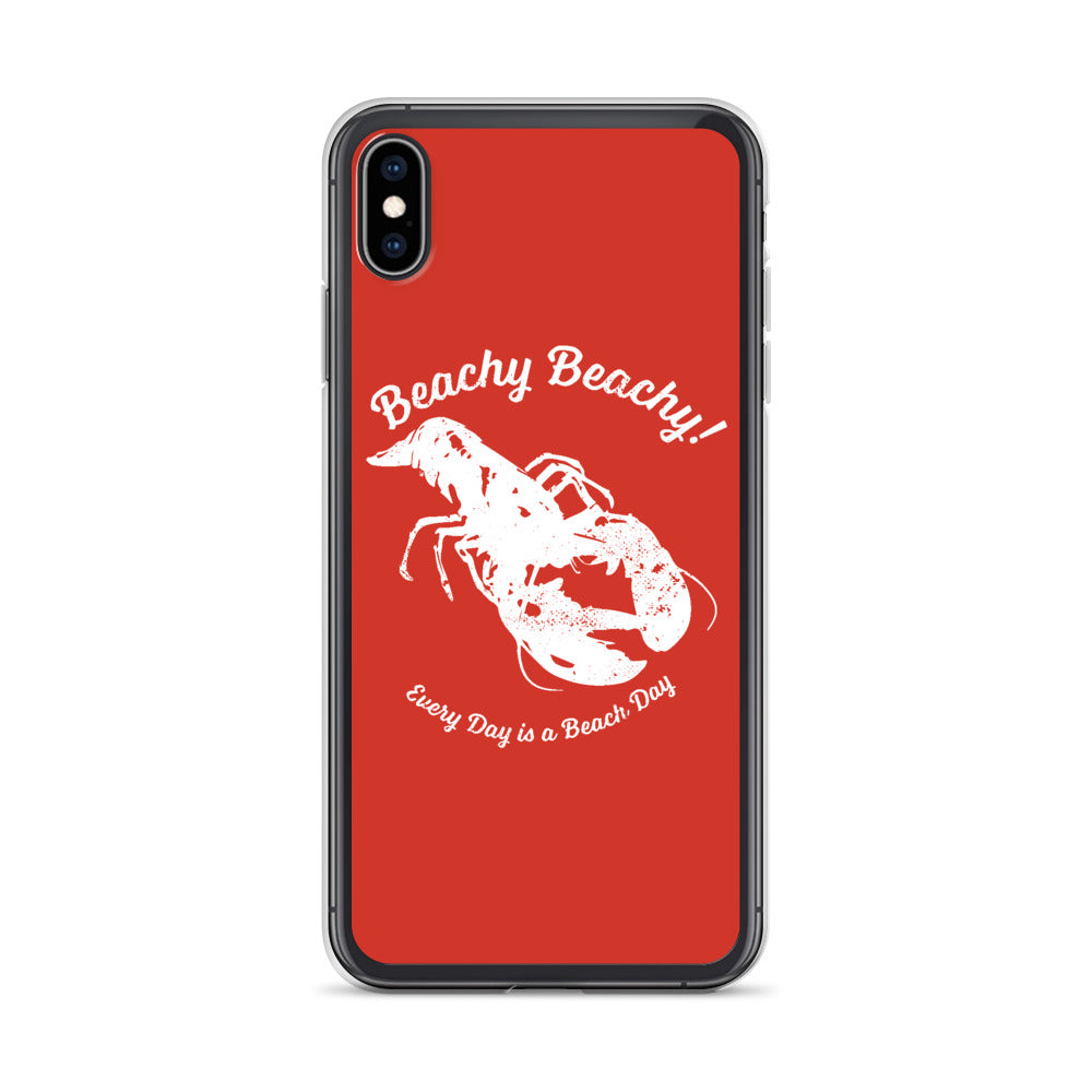 Beachy Beachy Vintage Lobster iPhone Case