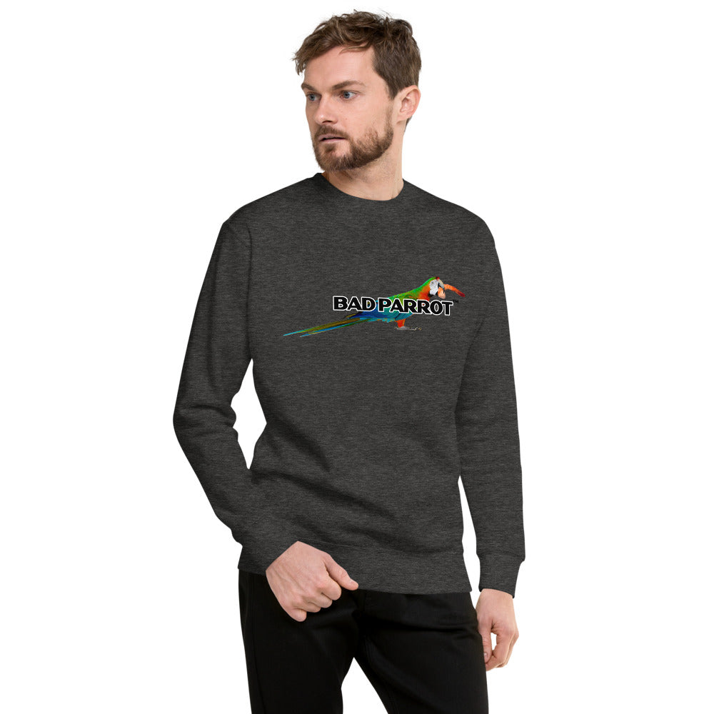 Bad Parrot Logo Men/Unisex Fleece Pullover