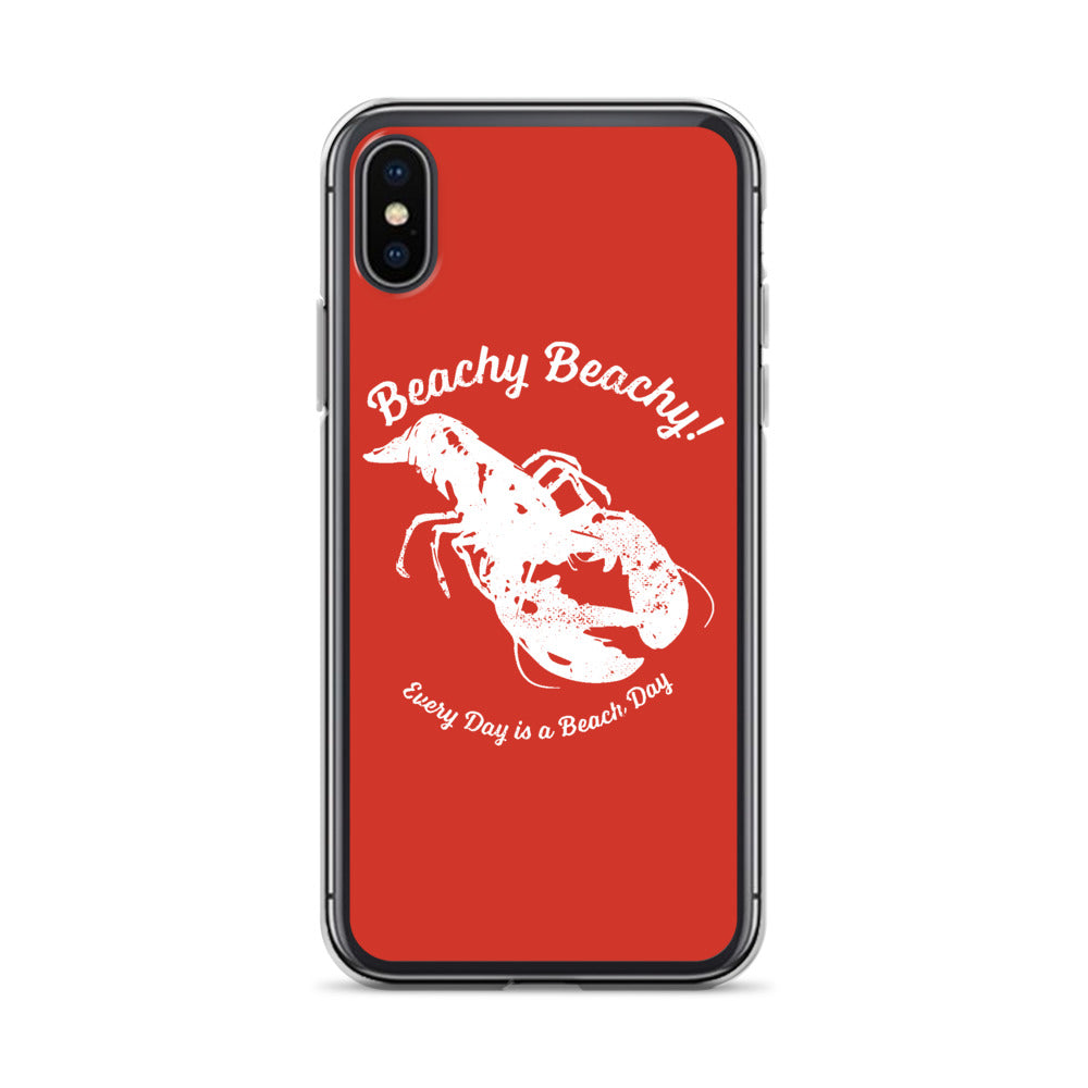 Beachy Beachy Vintage Lobster iPhone Case