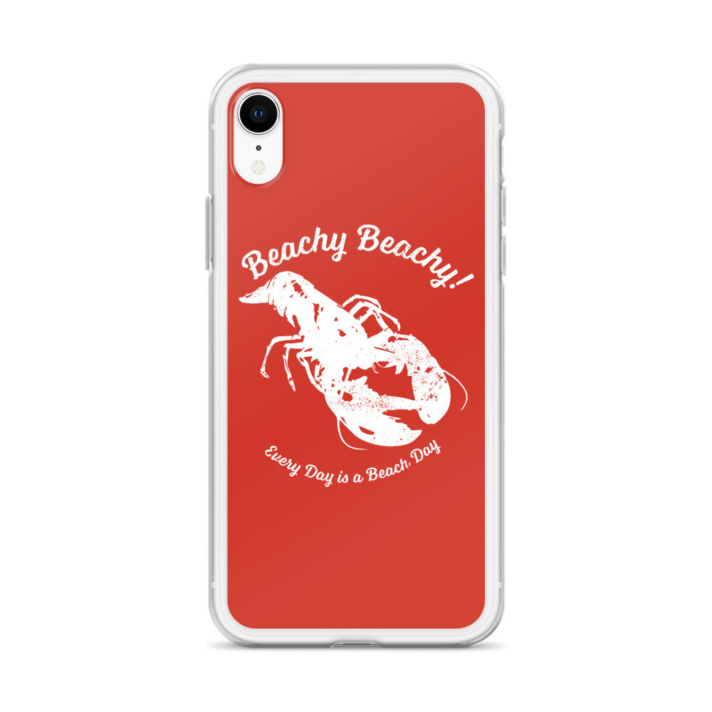 Beachy Beachy Vintage Lobster iPhone Case