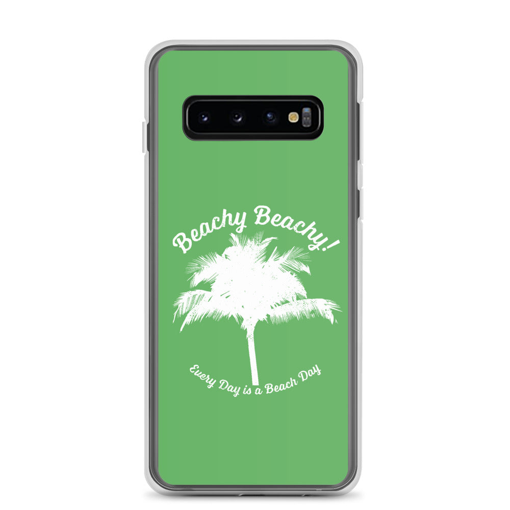 Beachy Beachy Vintage Palm Tree Samsung Phone Case