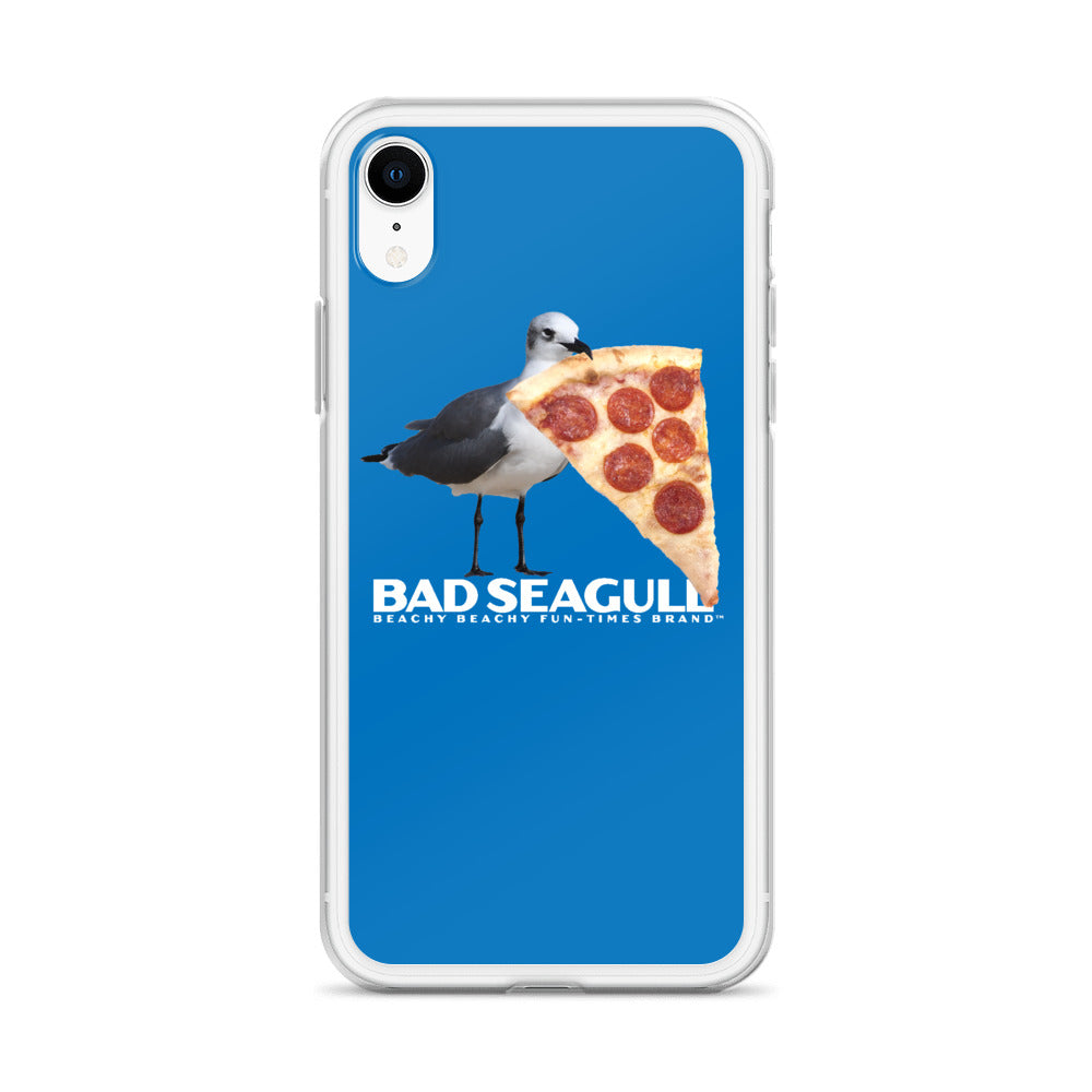 Bad Seagull Jumbo Pizza Logo iPhone Case
