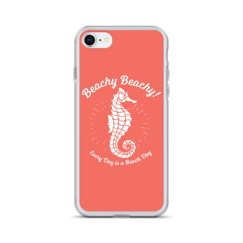 Beachy Beachy Vintage Seahorse iPhone Case