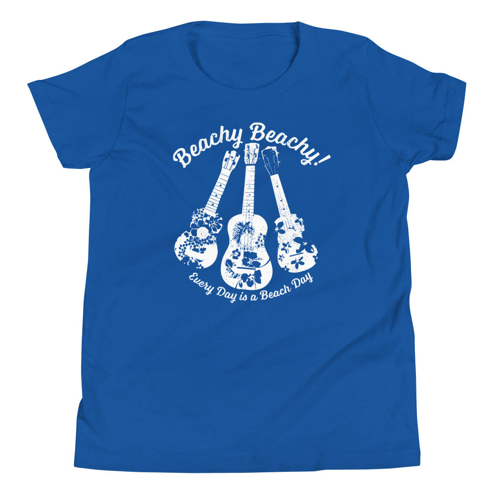 Beachy Beachy Vintage Ukuleles Kids Tee