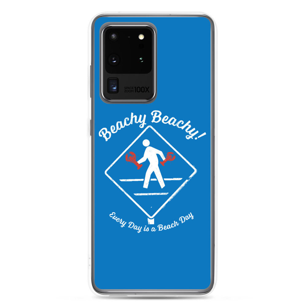 Beachy Beachy Vintage Lobsterman Crossing Samsung Phone Case