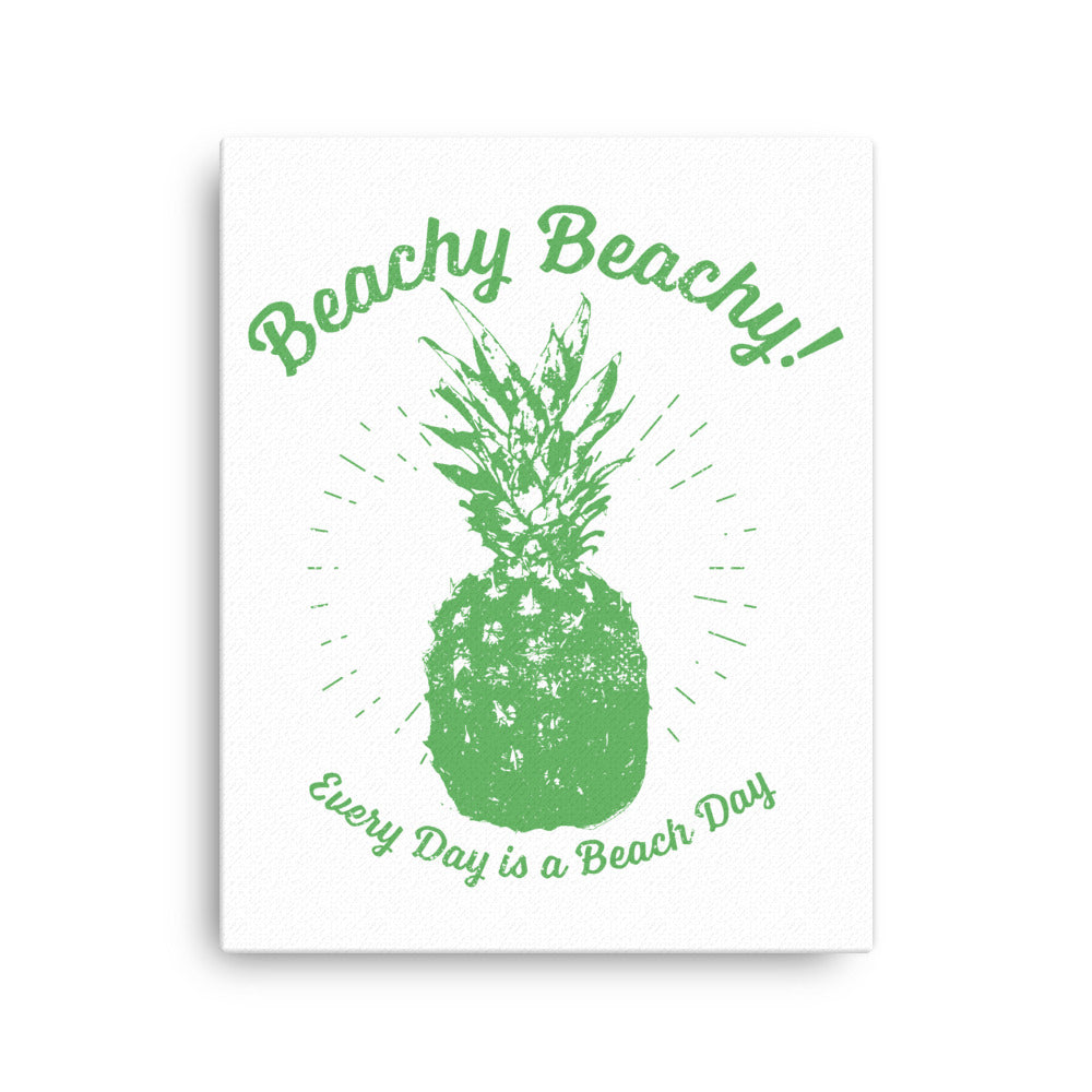Beachy Beachy Vintage Pineapple Canvas Wall Art