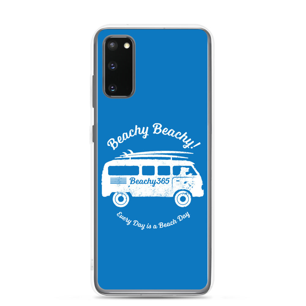 Beachy Beachy Vintage Surfbus Dog Samsung Phone Case