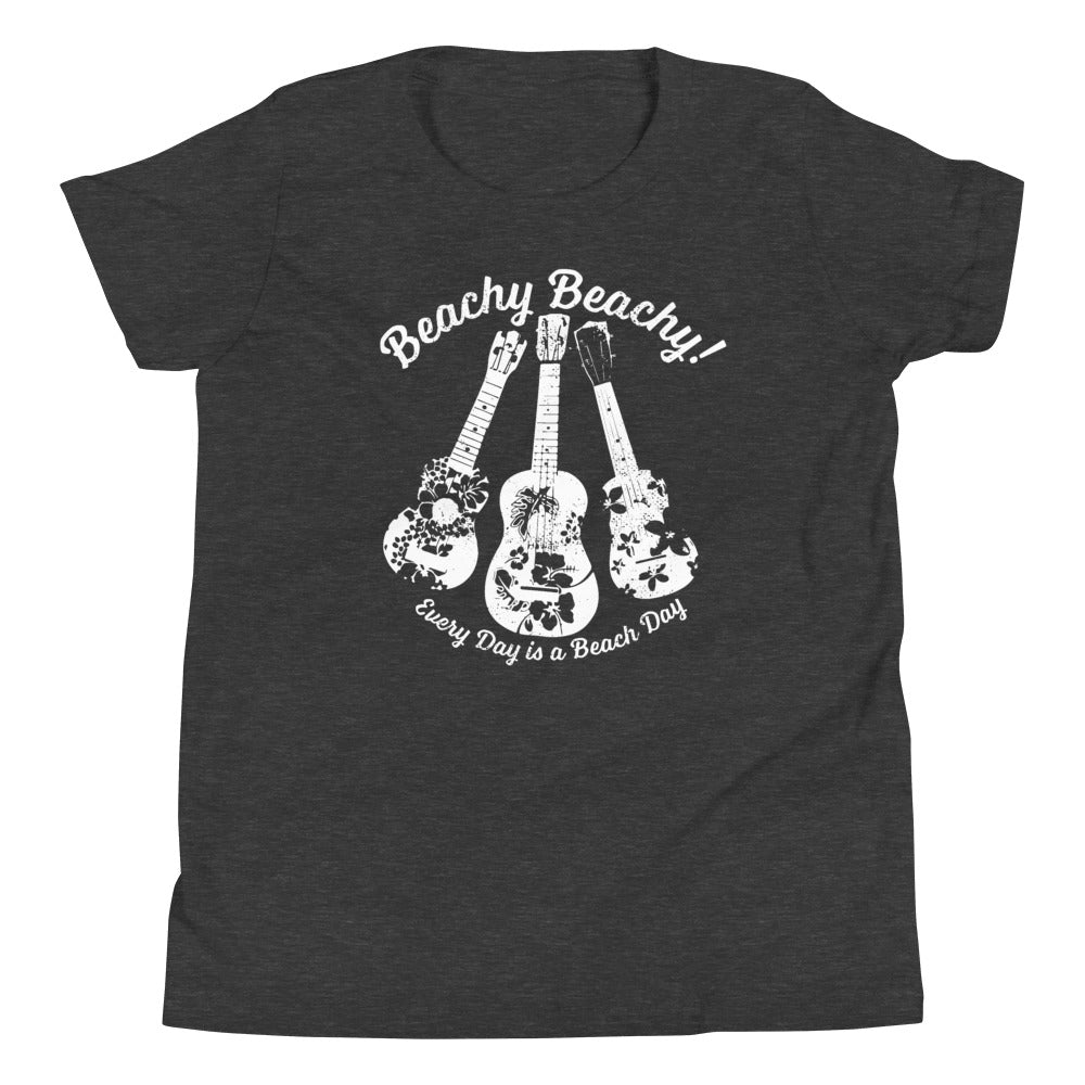 Beachy Beachy Vintage Ukuleles Kids Tee