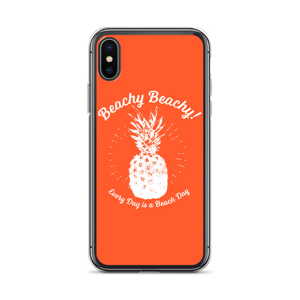 Beachy Beachy Vintage Pineapple iPhone Case