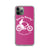 Beachy Beachy Vintage Scooter-Cat iPhone Case