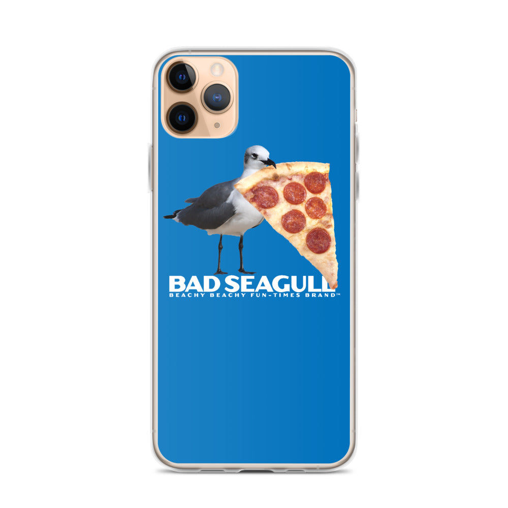 Bad Seagull Jumbo Pizza Logo iPhone Case