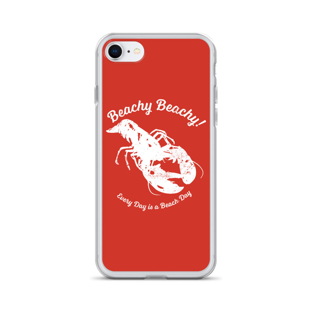 Beachy Beachy Vintage Lobster iPhone Case