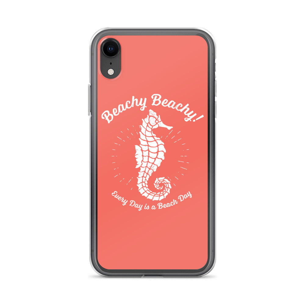 Beachy Beachy Vintage Seahorse iPhone Case