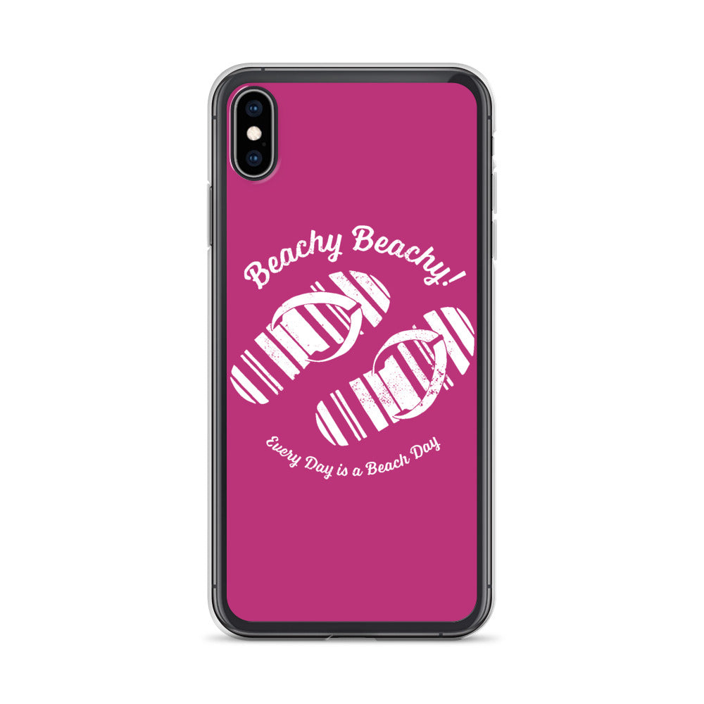 Beachy Beachy Vintage Flip Flops iPhone Case
