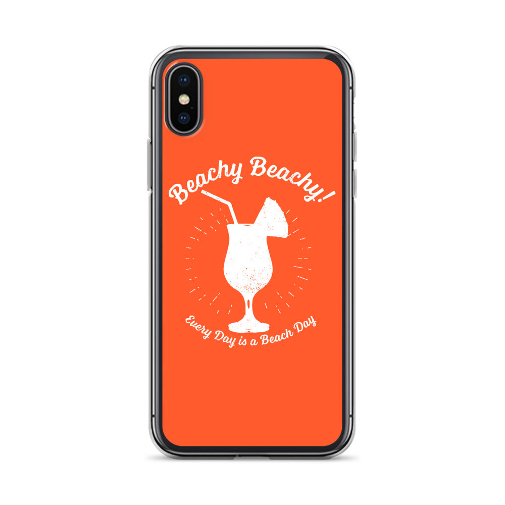 Beachy Beachy Vintage Tropical Boat Drink iPhone Case