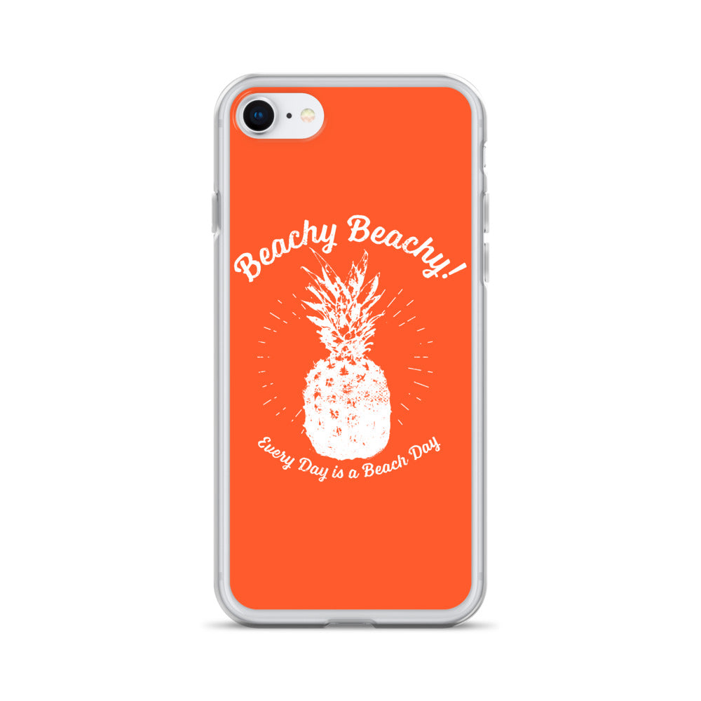 Beachy Beachy Vintage Pineapple iPhone Case