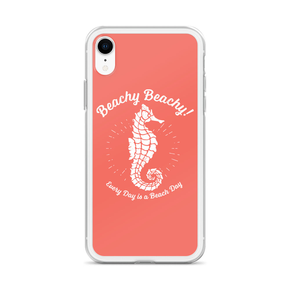 Beachy Beachy Vintage Seahorse iPhone Case