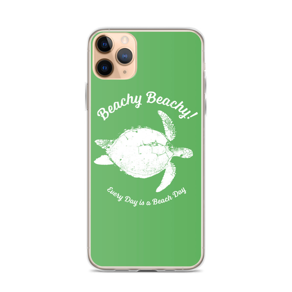 Beachy Beachy Vintage Sea Turtle iPhone Case