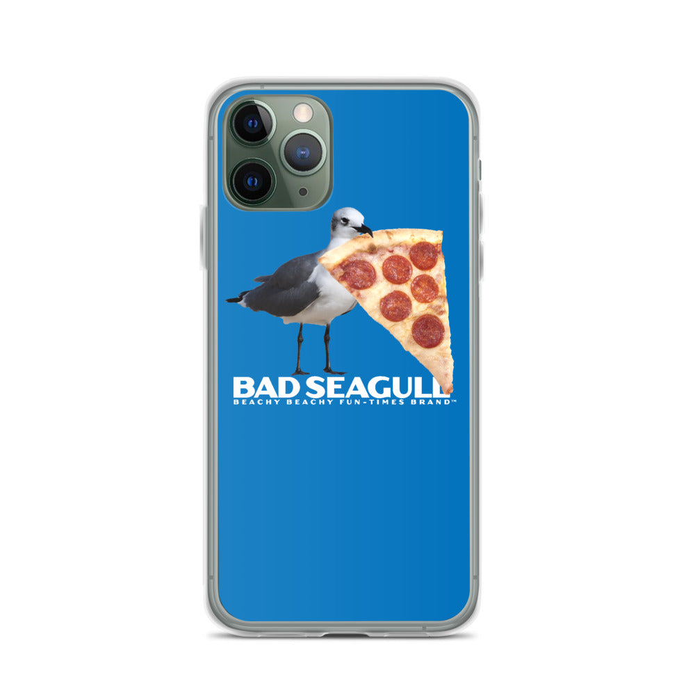 Bad Seagull Jumbo Pizza Logo iPhone Case