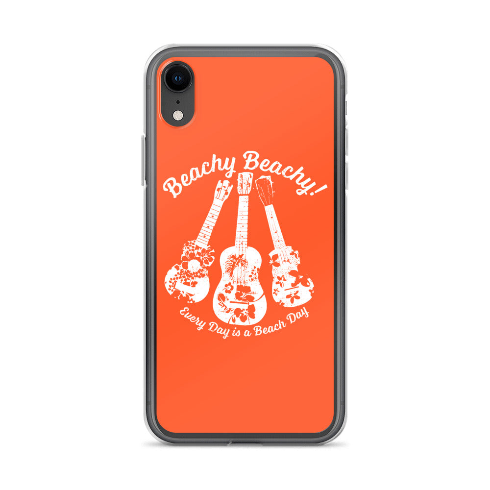 Beachy Beachy Vintage Ukuleles iPhone Case