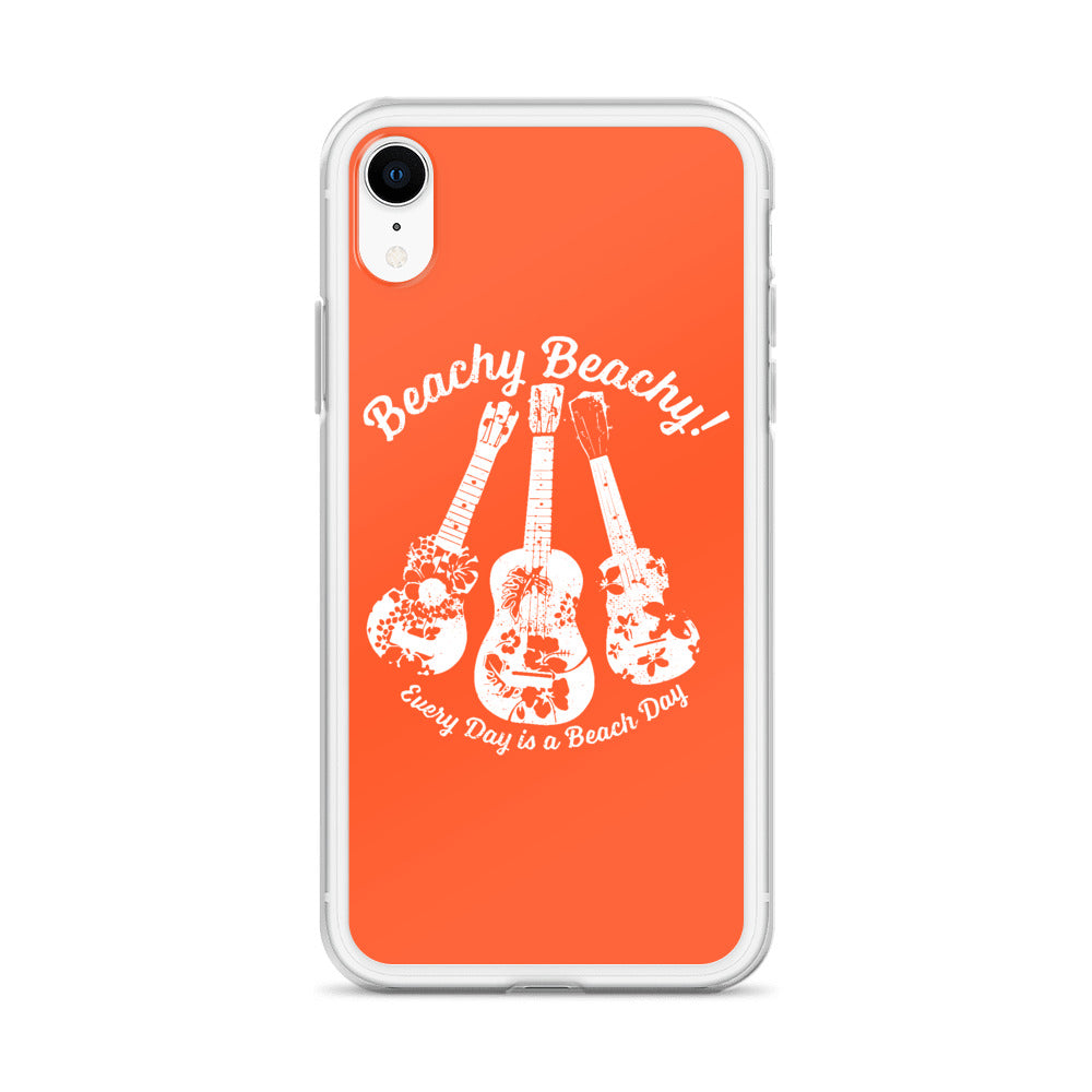 Beachy Beachy Vintage Ukuleles iPhone Case