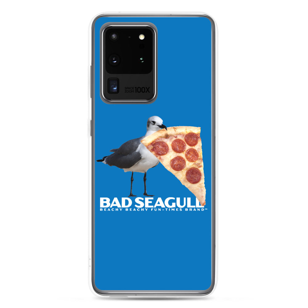 Bad Seagull Jumbo Pizza Logo Samsung Phone Case