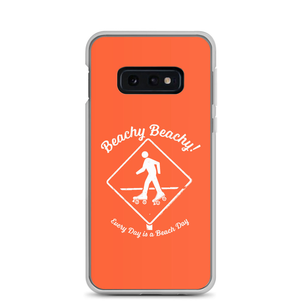 Beachy Beachy Vintage Rollerskater Crossing Samsung Phone Case