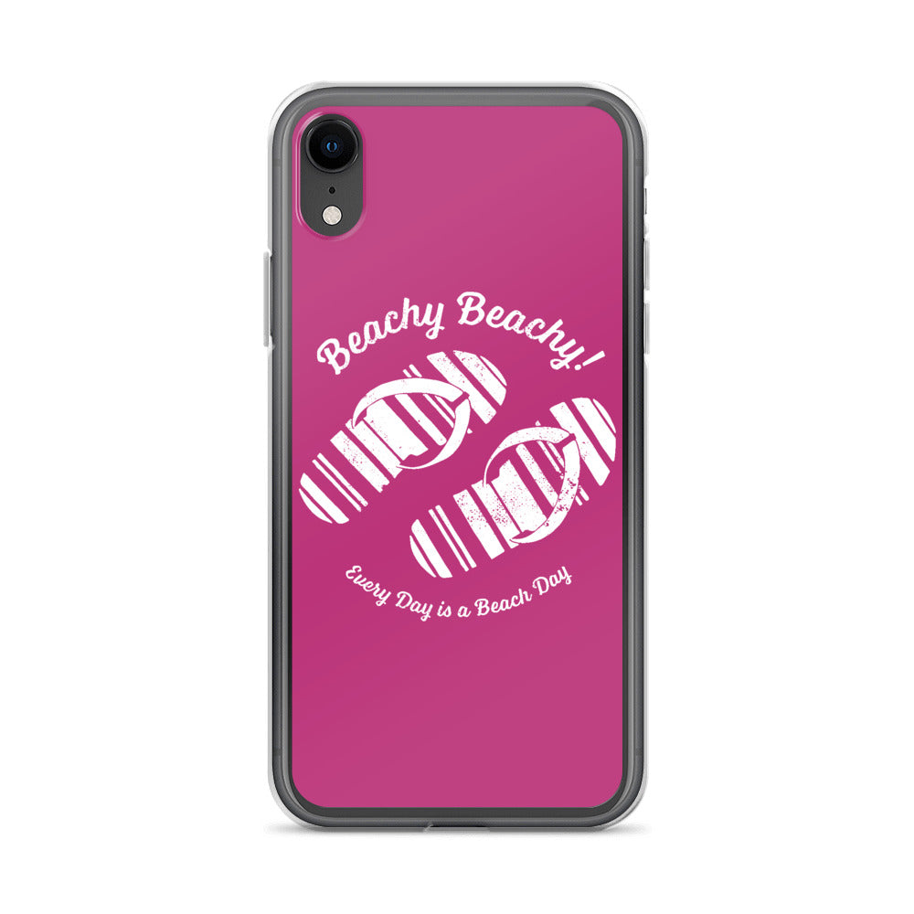 Beachy Beachy Vintage Flip Flops iPhone Case