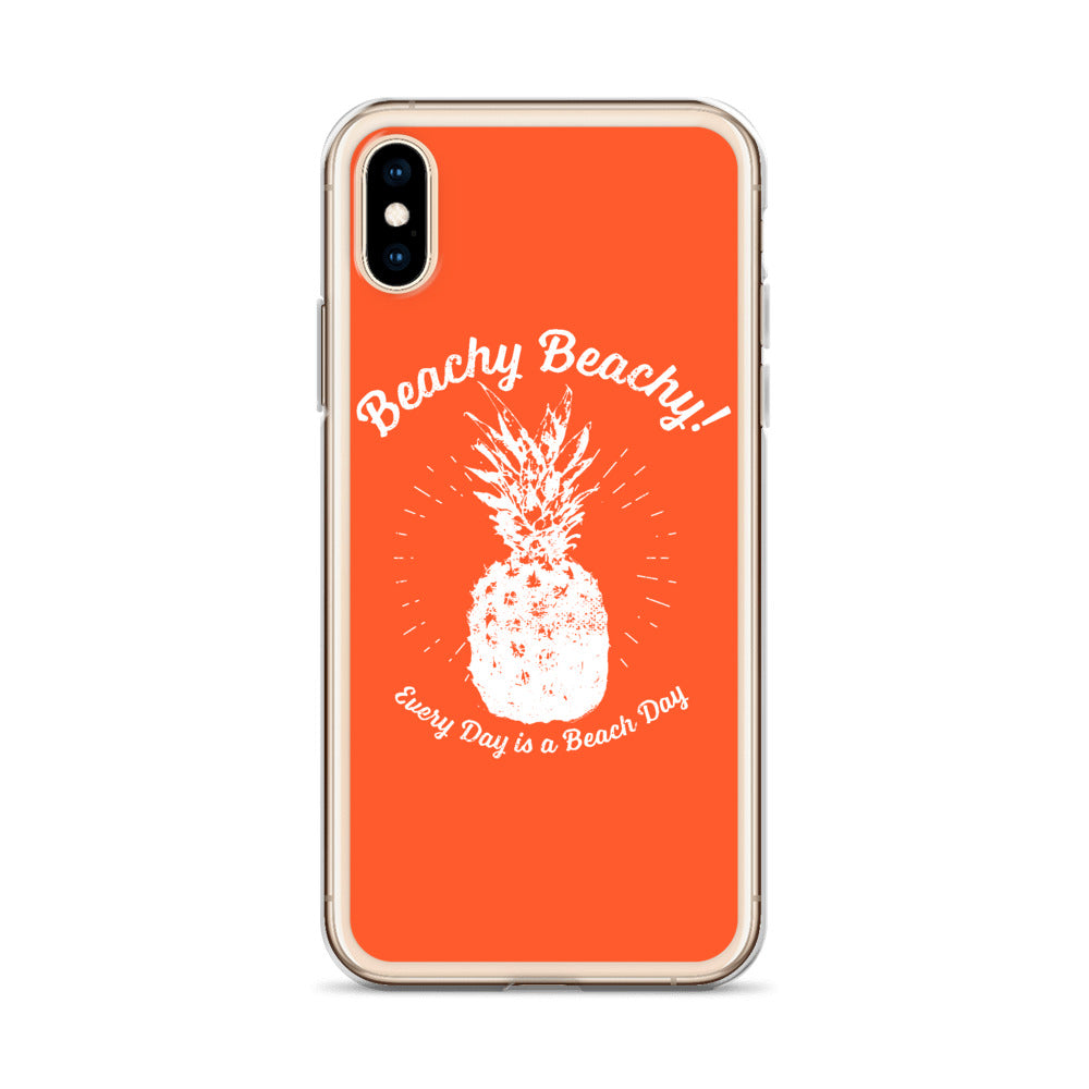 Beachy Beachy Vintage Pineapple iPhone Case
