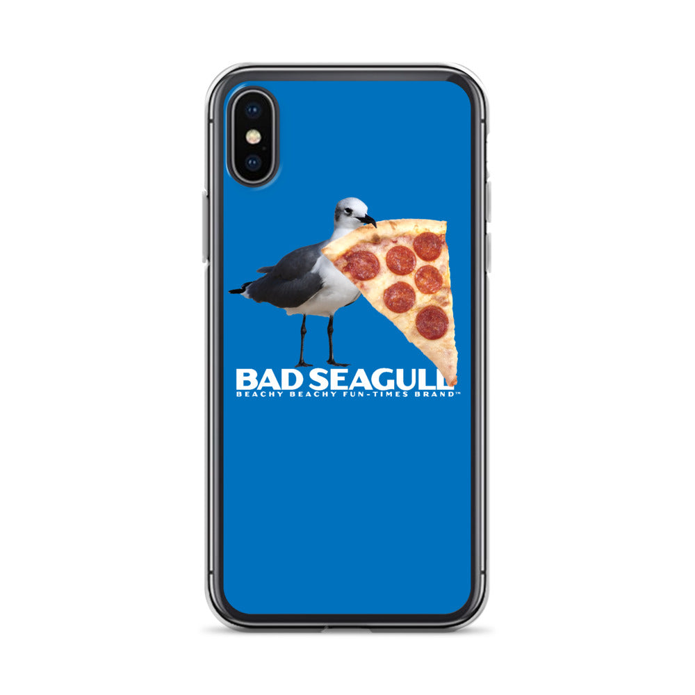 Bad Seagull Jumbo Pizza Logo iPhone Case