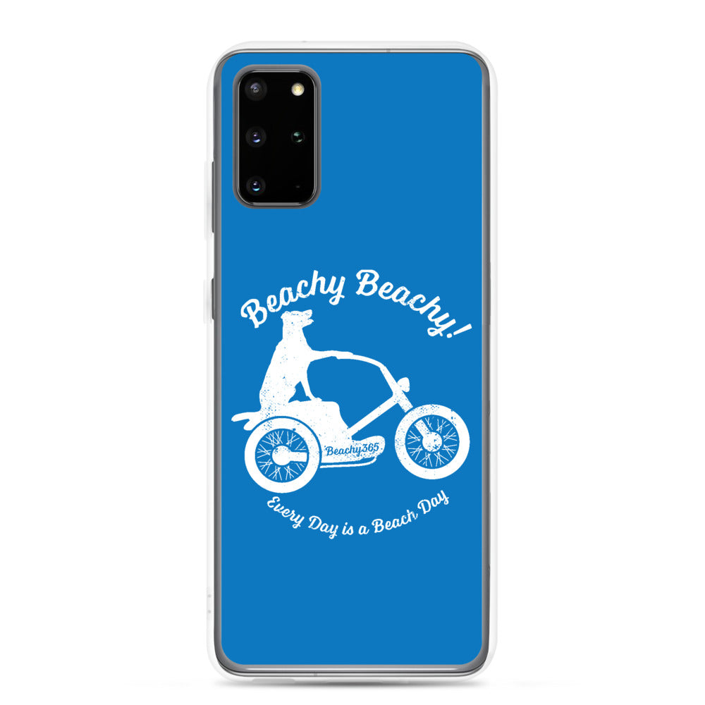 Beachy Beachy Vintage Scooter-Dog Samsung Phone Case