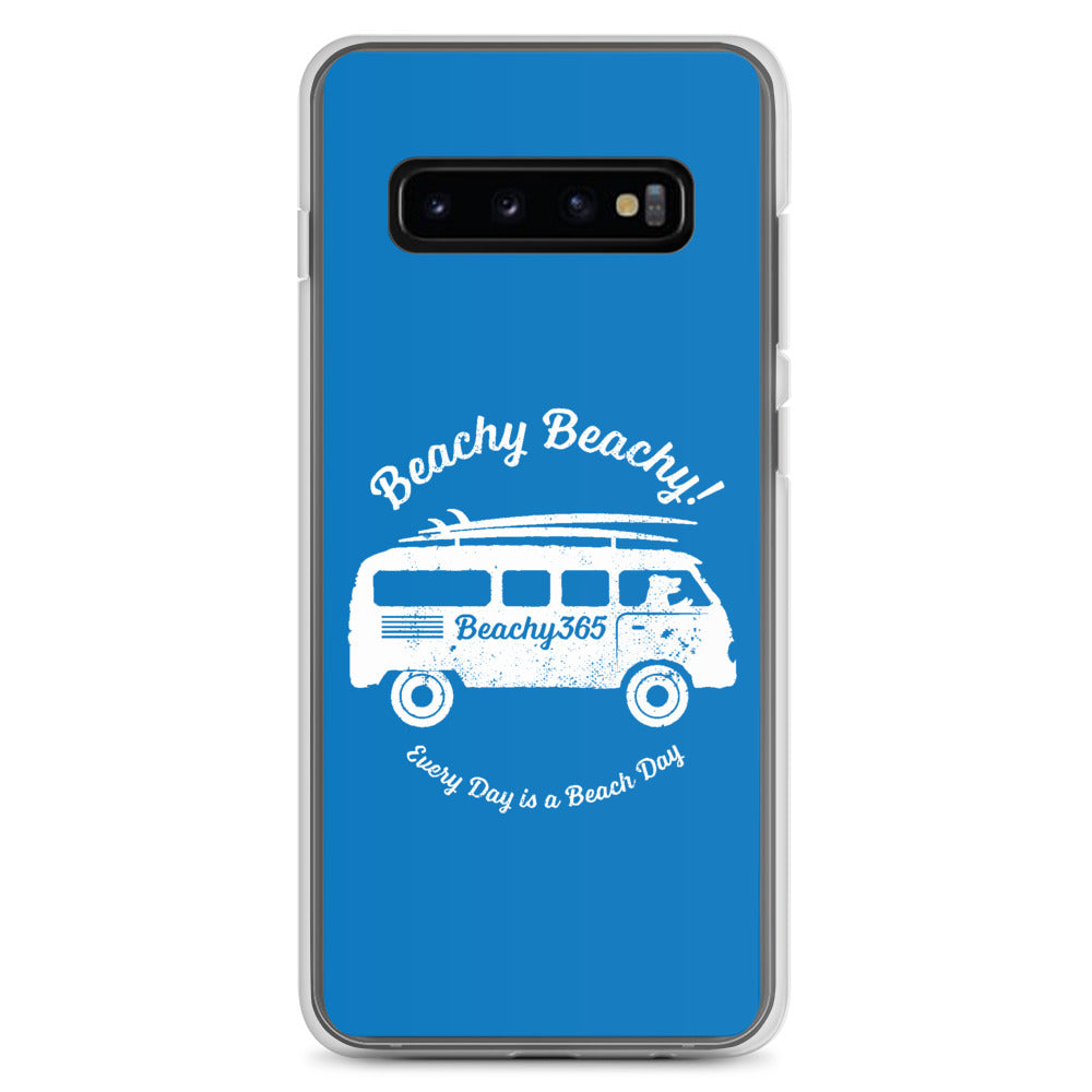 Beachy Beachy Vintage Surfbus Dog Samsung Phone Case