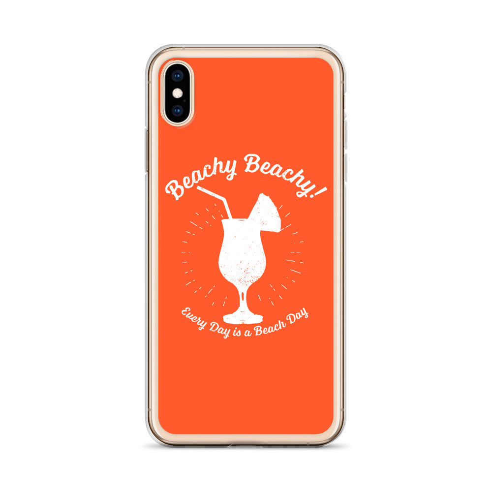 Beachy Beachy Vintage Tropical Boat Drink iPhone Case