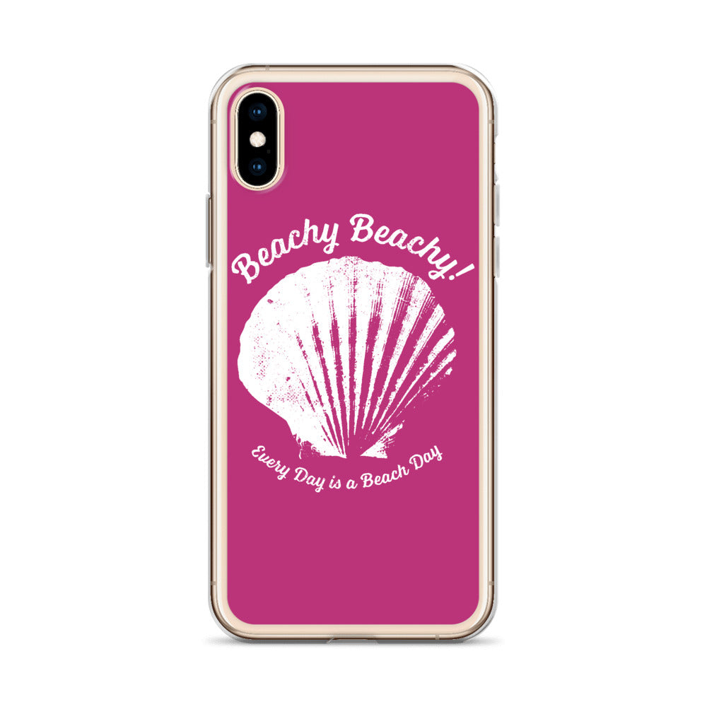 Beachy Beachy Vintage Scallop Shell iPhone Case