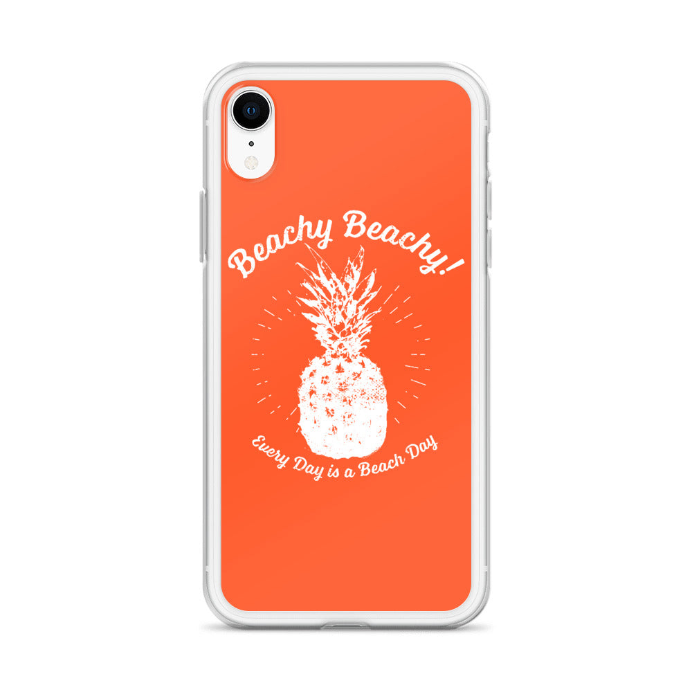 Beachy Beachy Vintage Pineapple iPhone Case