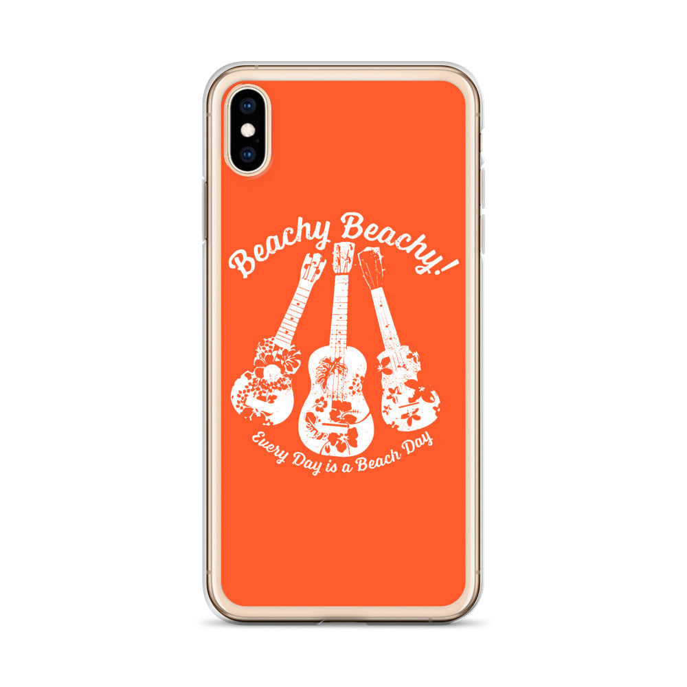 Beachy Beachy Vintage Ukuleles iPhone Case