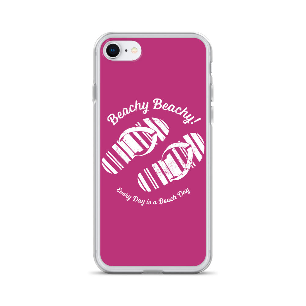 Beachy Beachy Vintage Flip Flops iPhone Case