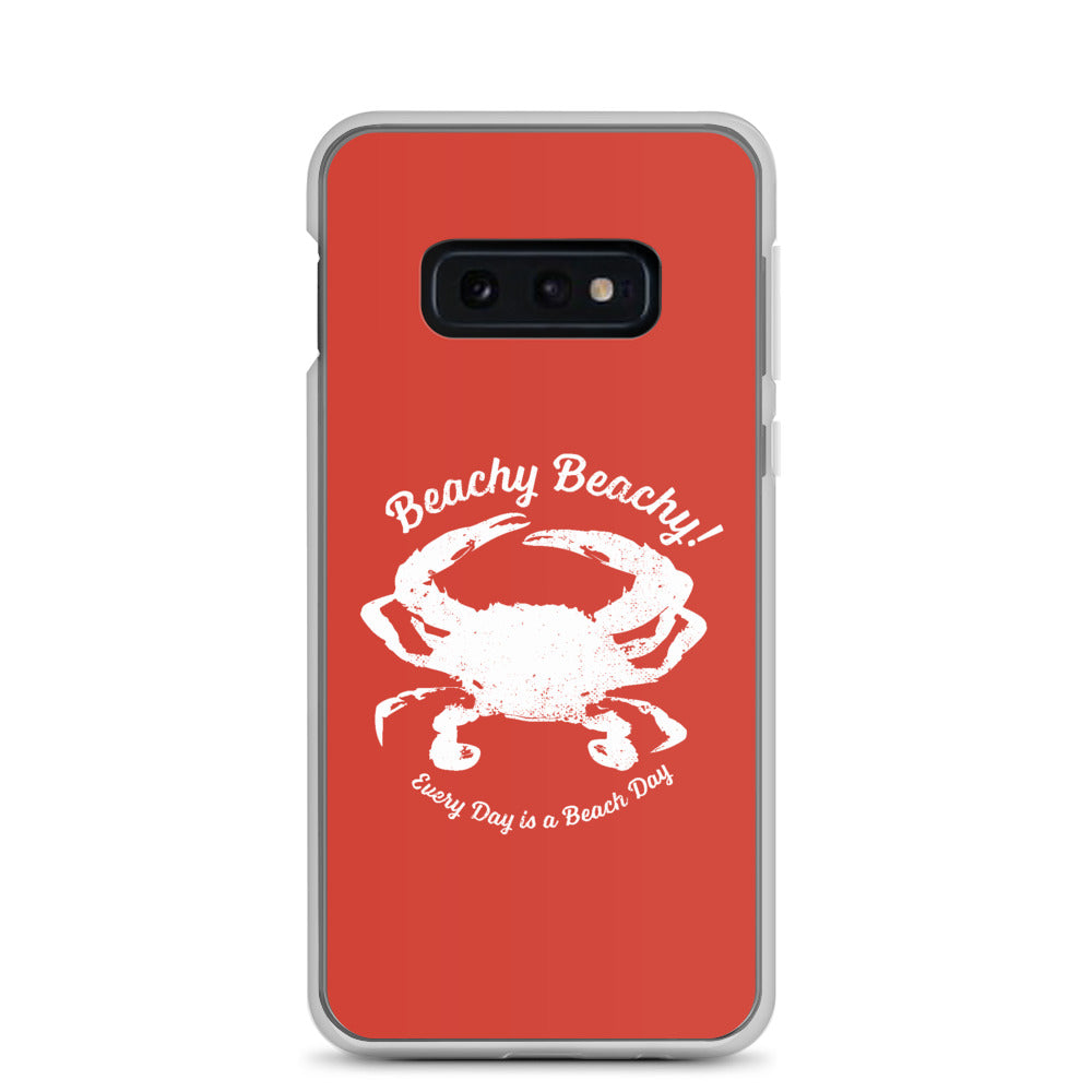 Beachy Beachy Vintage Crab Samsung Phone Case