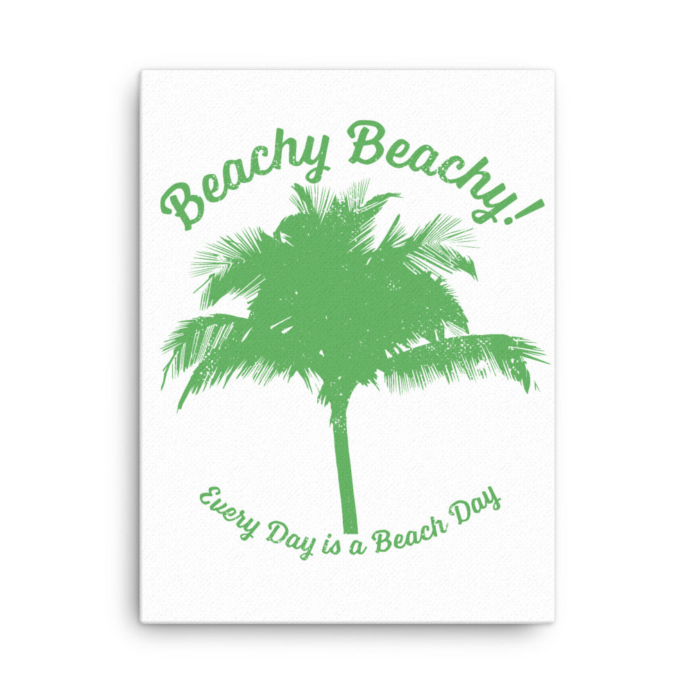 Beachy Beachy Vintage Palm Tree Canvas Wall Art