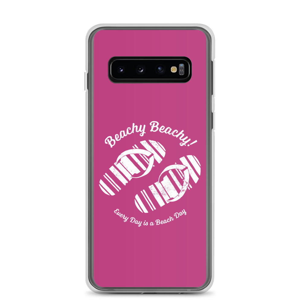 Beachy Beachy Vintage Flip Flops Samsung Phone Case